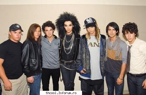 Poze - Jonas Brothers and Tokio Hotel - Bill Kaulitz